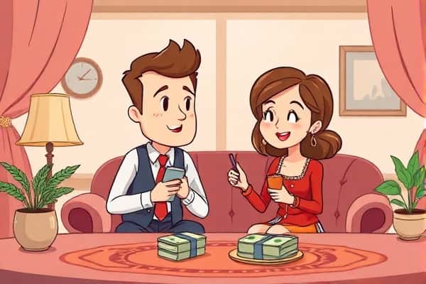 梦见女人送我链条黄金项链插图